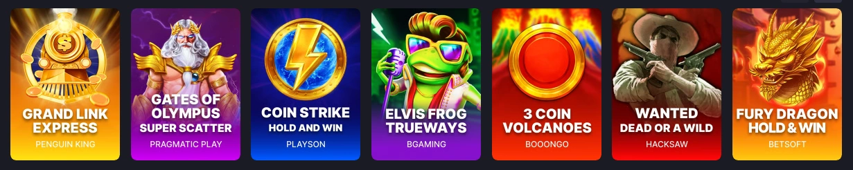 Popular Pokies at VegaStars Casino